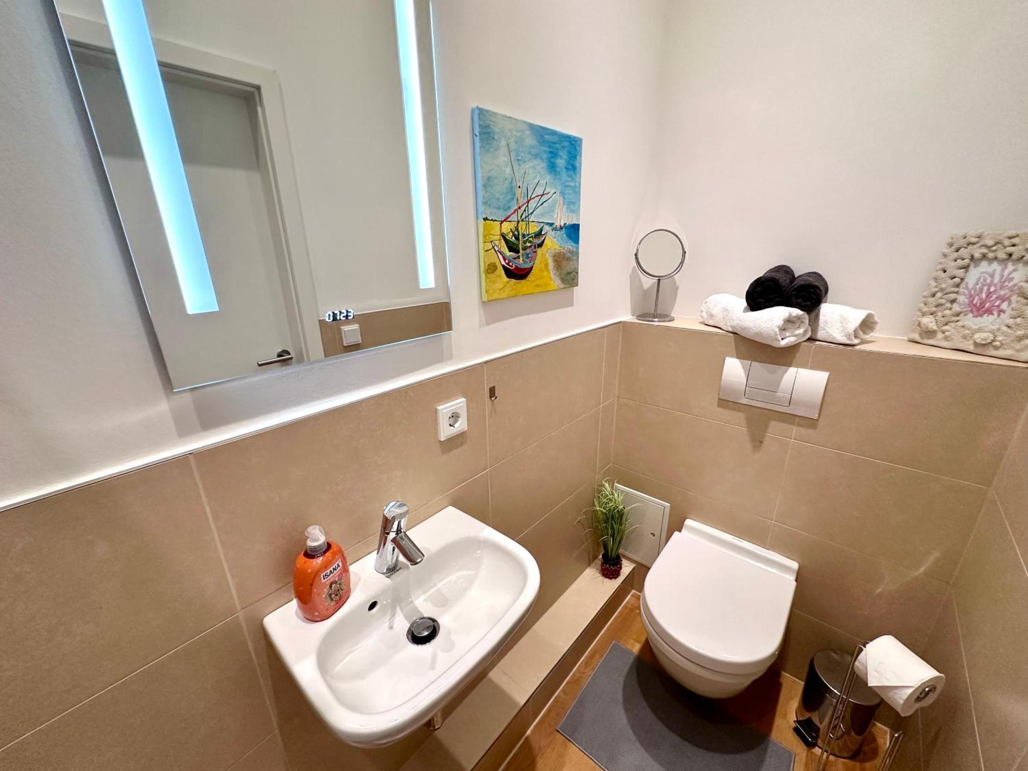 Ferienwohnung Nautica 450M Zum Strand Familienfreundlich Rostock Exteriör bild