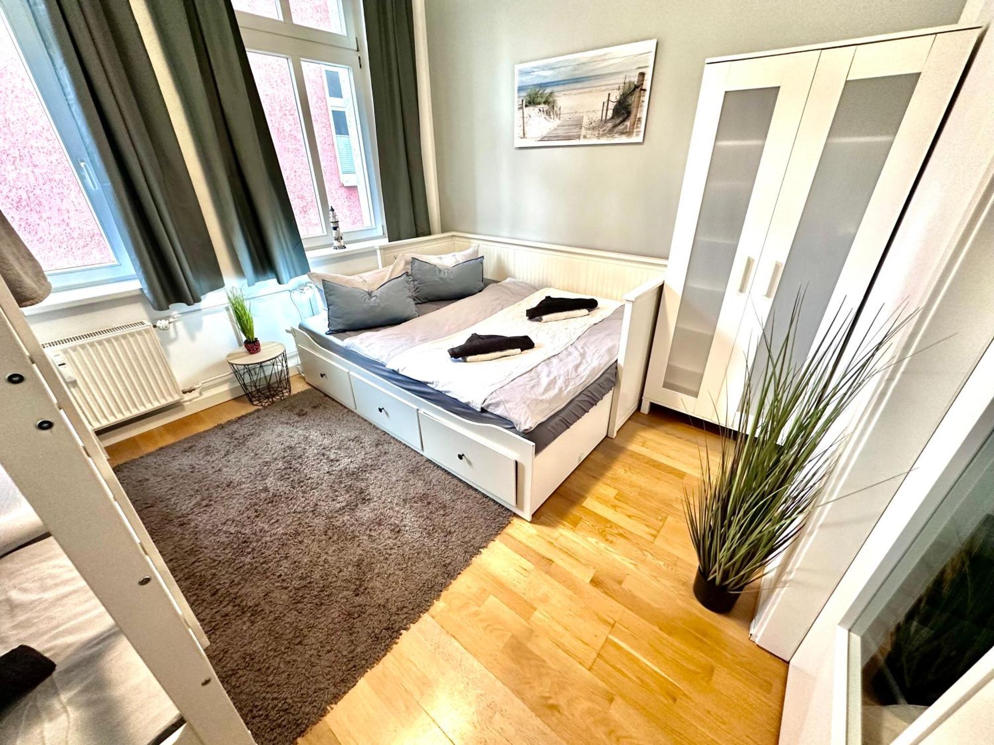 Ferienwohnung Nautica 450M Zum Strand Familienfreundlich Rostock Exteriör bild